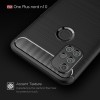 Just in Case Rugged TPU Back Cover voor OnePlus Nord N10 5G - Zwart