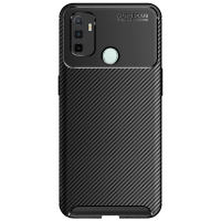 Just in Case Rugged TPU Back Cover voor Oppo A53/A53s - Zwart