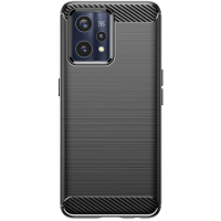Just in Case Rugged TPU Back Cover voor Realme 9 Pro Plus - Zwart