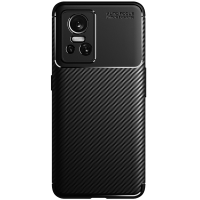 Just in Case Rugged TPU Back Cover voor Realme GT Neo 3 - Zwart
