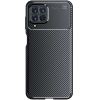 Just in Case Rugged TPU Back Cover voor Samsung Galaxy M53 - Zwart