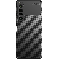 Just in Case Rugged TPU Back Cover voor Sony Xperia 1 IV - Zwart
