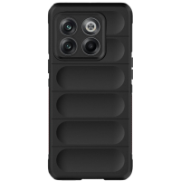 Just in Case Shockproof Shell Back Cover voor OnePlus 10T - Zwart