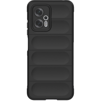 Just in Case Shockproof Shell Back Cover voor Xiaomi Poco X4 GT - Zwart