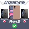 Just in Case Color TPU Back Cover voor Apple iPhone 11 - Roze