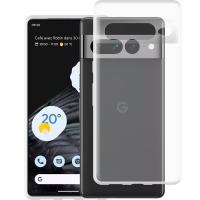 Just in Case Soft TPU Back Cover voor Google Pixel 7 Pro - Transparant