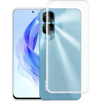 Just in Case Soft TPU Back Cover voor HONOR 90 Lite - Transparant
