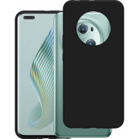 Just in Case Soft TPU Back Cover voor HONOR Magic5 Pro - Zwart