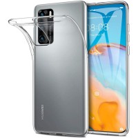 Just in Case Soft TPU Back Cover voor Huawei P40 - Transparant