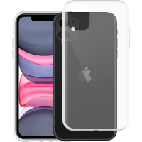 Just in Case Soft TPU Back Cover voor Apple iPhone 11 - Transparant