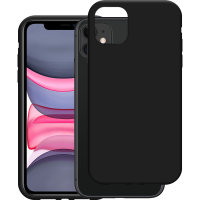 Just in Case Soft TPU Back Cover voor Apple iPhone 11 - Zwart
