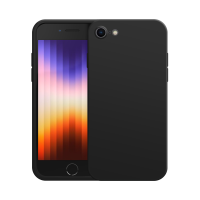 Just in Case Color TPU Back Cover voor Apple iPhone SE 2022 - Zwart