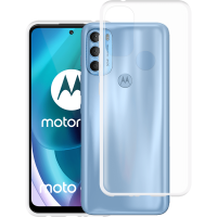 Just in Case Soft TPU Back Cover voor Motorola Moto G71 5G - Transparant