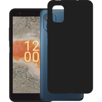 Just in Case Soft TPU Back Cover voor Nokia C02 - Zwart