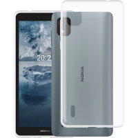 Just in Case Soft TPU Back Cover voor Nokia C2 2nd Edition - Transparant