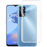 Just in Case Soft TPU Back Cover voor Oppo A54s - Transparant