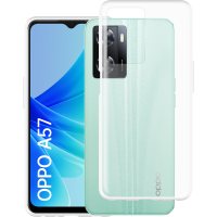 Just in Case Soft TPU Back Cover voor Oppo A57 - Transparant