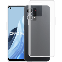 Just in Case Soft TPU Back Cover voor Oppo Reno7 - Transparant