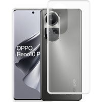 Just in Case Soft TPU Back Cover voor Oppo Reno10 Pro - Transparant