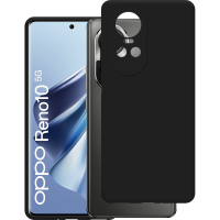 Just in Case Soft TPU Back Cover voor Oppo Reno10 Pro - Zwart