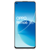 Just in Case Soft TPU Back Cover voor Oppo Reno6 5G - Transparant