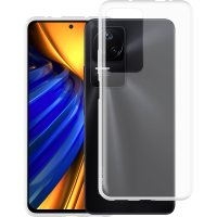 Just in Case Soft TPU Back Cover voor Xiaomi Poco F4 - Transparant