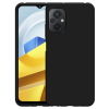 Just in Case Soft TPU Back Cover voor Xiaomi Poco M5 - Zwart