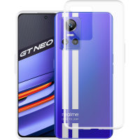 Just in Case Soft TPU Back Cover voor Realme GT Neo 3 - Transparant