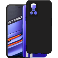 Just in Case Soft TPU Back Cover voor Realme GT Neo 3 - Zwart