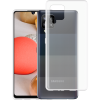 Just in Case Soft TPU Back Cover voor Samsung Galaxy A42 - Transparant