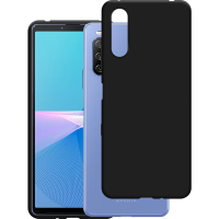 Just in Case Soft TPU Back Cover voor Sony Xperia 10 III - Zwart