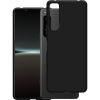Just in Case Soft TPU Back Cover voor Sony Xperia 5 IV - Zwart