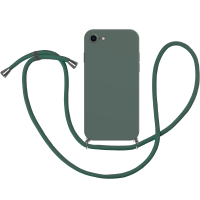 Just in Case Necklace Case met koord voor Apple iPhone SE 2022 - Groen