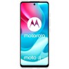 Just in Case Necklace Case met koord voor Motorola Moto G60S - Transparant
