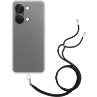 Just in Case Necklace Case met koord voor OnePlus Nord 3 - Transparant