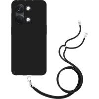 Just in Case Necklace Case met koord voor OnePlus Nord 3 - Zwart