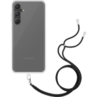 Just in Case Necklace Case met koord voor Samsung Galaxy A55 - Transparant