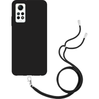 Just in Case Necklace Case met koord voor Xiaomi Redmi Note 12 Pro 4G - Zwart