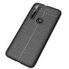 Just in Case Soft Design TPU Back Cover voor Motorola Moto G8 Power - Zwart