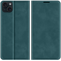 Just in Case Wallet Case Magnetic voor Apple iPhone 15 - Groen