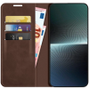 Just in Case Wallet Case Magnetic voor Sony Xperia 1 V - Bruin