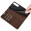 Just in Case Wallet Case Magnetic voor Sony Xperia 1 V - Bruin