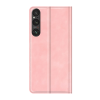 Just in Case Wallet Case Magnetic voor Sony Xperia 1 V - Roze