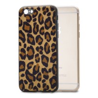 Mobilize Gelly Back Cover voor Apple iPhone 6 Plus/6S Plus - Panter Bruin