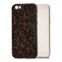Mobilize Gelly Back Cover voor Apple iPhone 6 / iPhone 6S - Panter Donkerbruin