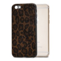 Mobilize Gelly Back Cover voor Apple iPhone 6 Plus/6S Plus - Panter Donkerbruin