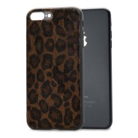 Mobilize Gelly Back Cover voor Apple iPhone 8 Plus/7 Plus - Panter Donkerbruin