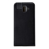 Mobilize Classic Gelly Flip Case voor Samsung Galaxy J6 Plus - Zwart