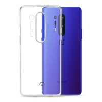 Mobilize Gelly Back Cover voor OnePlus 8 Pro - Transparant