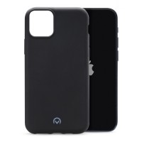 Mobilize Rubber Gelly Case voor Apple iPhone 12 Mini - Zwart